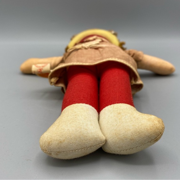 Campbell Soup Kids Knickerbocker Doll Vintage 1970s Stuffed Doll Chef Hat Flaws - Picture 12 of 13